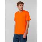 Футболка унисекс T-BOLKA 140, оранжевая, размер S