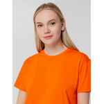 Футболка унисекс T-BOLKA 140, оранжевая, размер S