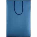 Пакет бумажный «Блеск», средний, синий