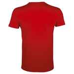 Футболка мужская приталенная REGENT FIT 150 красная, размер XS