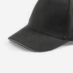 Бейсболка LONG BEACH, темно-серая со светло-серым