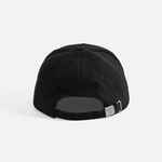 Бейсболка LONG BEACH, черная с красным