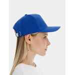 Бейсболка LONG BEACH, ярко-синяя