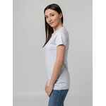 Футболка женская T-BOLKA STRETCH LADY, белая, размер S