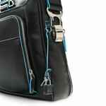 Сумка с отделением для ноутбука PIQUADRO BLUE SQUARE, черная