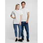 Футболка T-BOLKA 160, белая (теплый оттенок), размер S