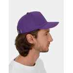 Бейсболка LONG BEACH, темно-фиолетовая