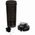 Спортивный шейкер FOSS, черный