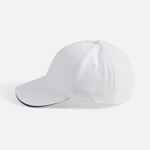 Бейсболка BUFFALO, белая с темно-синим