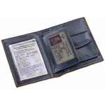 Обложка для автодокументов PALERMO, синяя