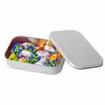 Коробка PRAGMAX S, прямоугольная, серебристая