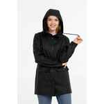 Дождевик женский SQUALL черный, размер XS