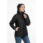 Куртка-трансформер женская MATRIX серая с черным, размер XS