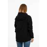 Куртка-трансформер женская MATRIX черная с красным, размер S