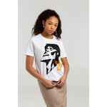 Футболка «Меламед. Виктор Цой», белая, размер S