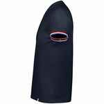 Футболка мужская RAINBOW MEN, темно-синяя с ярко-синим, размер S