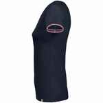 Футболка женская RAINBOW WOMEN, темно-синяя с ярко-синим, размер S