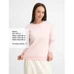 Толстовка женская SULLY WOMEN, розовый меланж, размер XXL