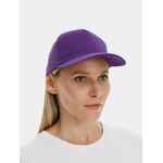 Бейсболка LONG BEACH, темно-фиолетовая