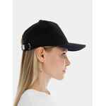 Бейсболка LONG BEACH, черная с ярко-синим