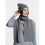 Шарф REAL TALK, серый