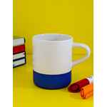 Кружка с силиконовой подставкой PROTEGE , синяя