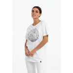 Футболка «Качели», белая, размер S