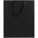 Пакет бумажный WIDE, черный