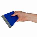 Скребок с водосгоном SNOWIE, синий