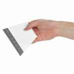 Скребок с водосгоном SNOWIE, белый