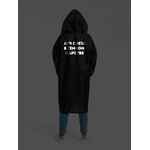 Дождевик «Луч света», черный, размер S