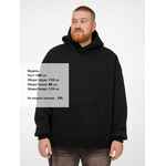 Худи KULONGA OVERSIZE, черное, размер XS/S