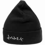 Шапка с вышивкой DRUNK, черная