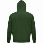 Толстовка унисекс STELLAR, темно-зеленая, размер XS