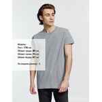 Футболка мужская PIONEER MEN, серый меланж, размер XS