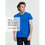 Футболка мужская CRUSADER MEN, ярко-синяя, размер L