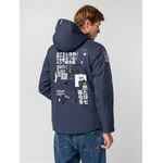 Куртка унисекс KOKON темно-синяя, размер M