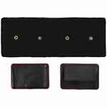 Кошелек PARTINICO, черный с красным