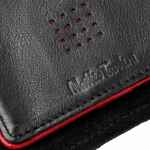 Кошелек PARTINICO, черный с красным