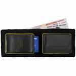 Кошелек PARTINICO, черный с желтым