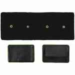 Кошелек PARTINICO, черный с зеленым