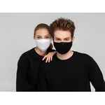 Маска для лица, черная