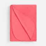 Флисовый плед WARM&PEACE XL, розовый (коралловый)