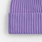 Шапка YONG, сиреневая