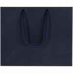 Пакет бумажный PORTA S, горизонтальный, темно-синий