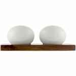 Набор из солонки и перечницы PIACENTE, белый