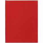 Ежедневник FLAT MAXI, недатированный, красный