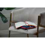 Ежедневник FLAT, недатированный, иссиня-черный