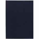 Ежедневник FLAT, недатированный, иссиня-черный