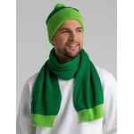Шарф SNAPPY, зеленый с салатовым